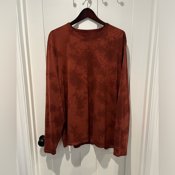Lululemon The Fundamental Long Sleeve Shirt, Brown- Men’s XXL - Picture 3 of 5